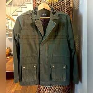 Miss Me Military Green Utility Jacket